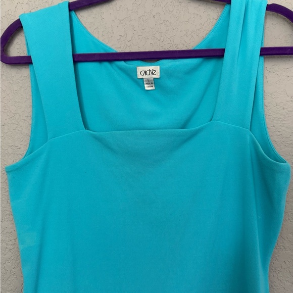 Cache Turquoise Square-Neck Tank Top - Picture 7 of 7